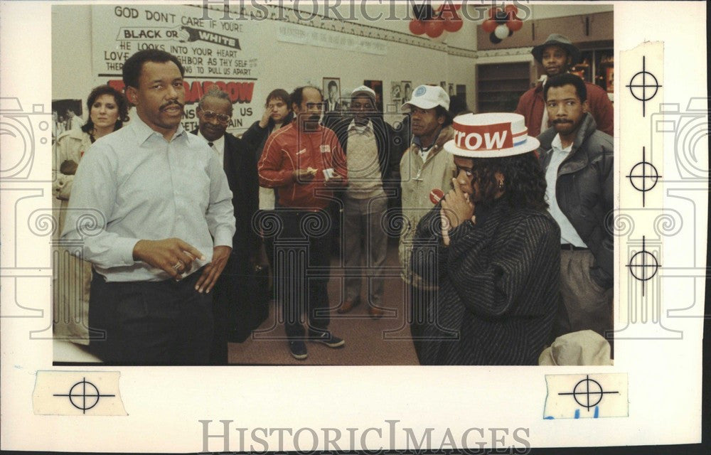 1989 Press Photo Tom Barrow - Historic Images