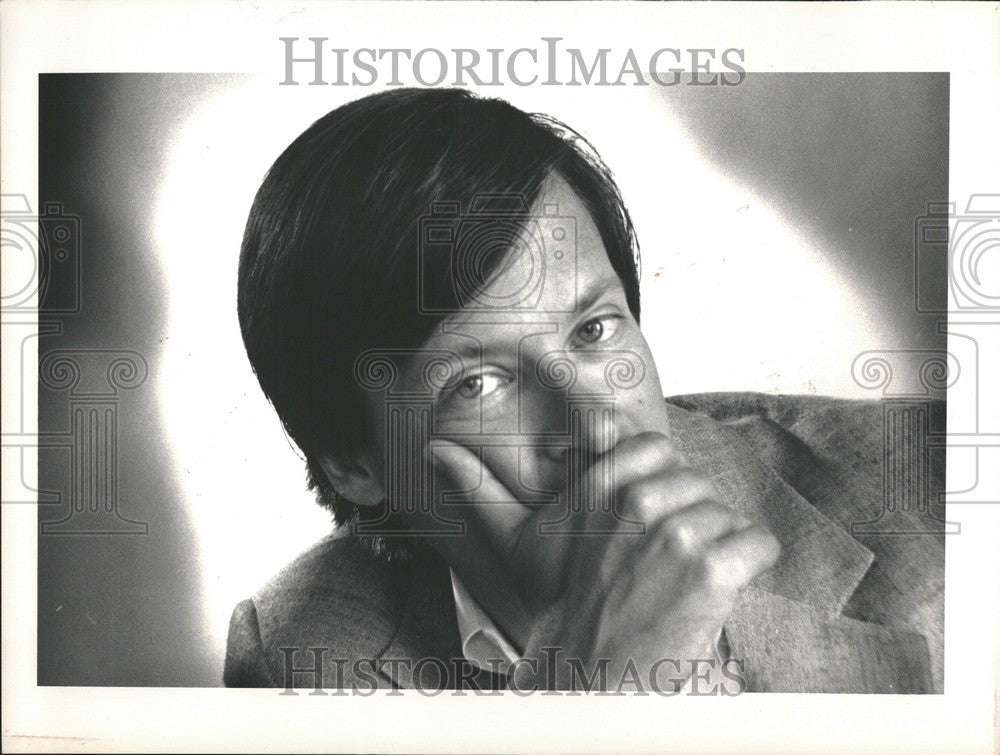 1988 Press Photo Dave Barry Pulitzer humor novels - Historic Images