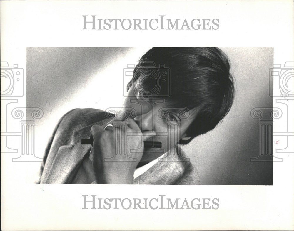 1988 Press Photo Dave Harry Author - Historic Images