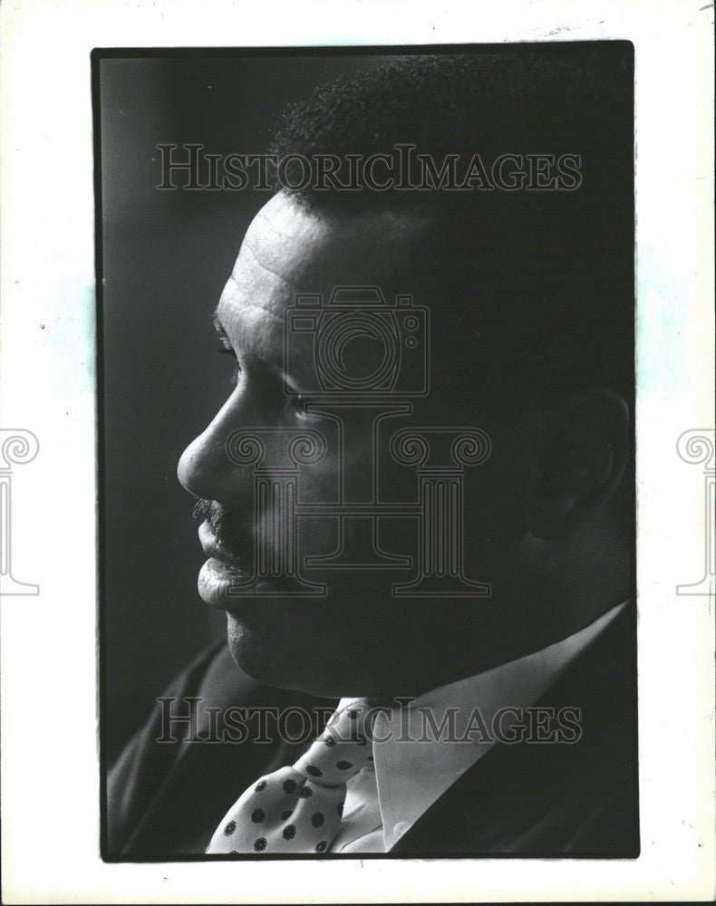 1986 Press Photo Tom Barrow - Historic Images