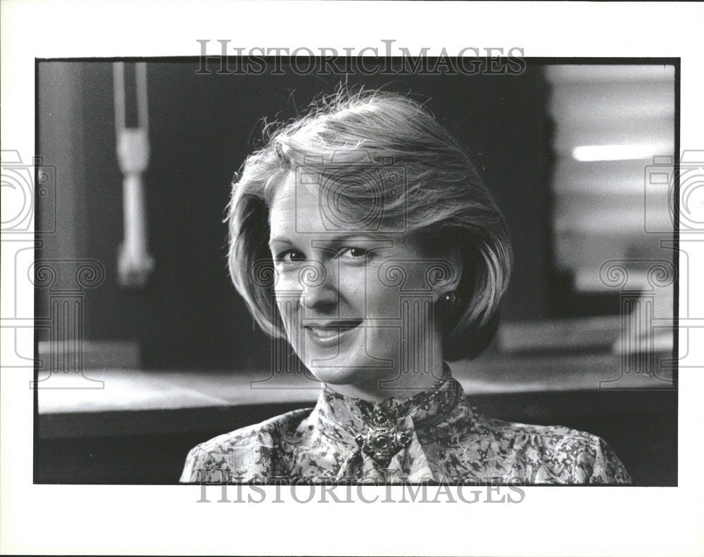 1986 Press Photo Sydney Biddle Barrows - Historic Images