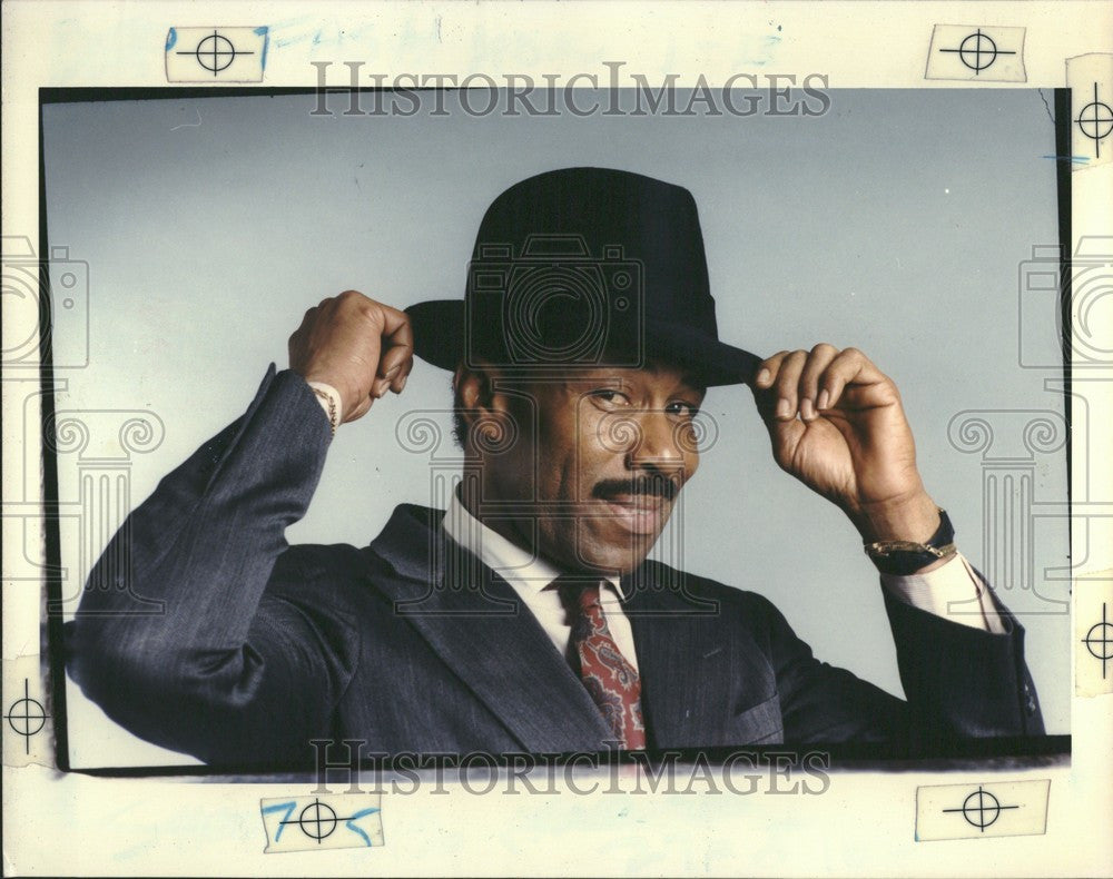 1992 Press Photo lemuel barney footballer american - Historic Images