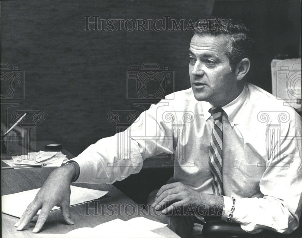 Phillip B. Fisher 1982 Vintage Press Photo Print - Historic Images