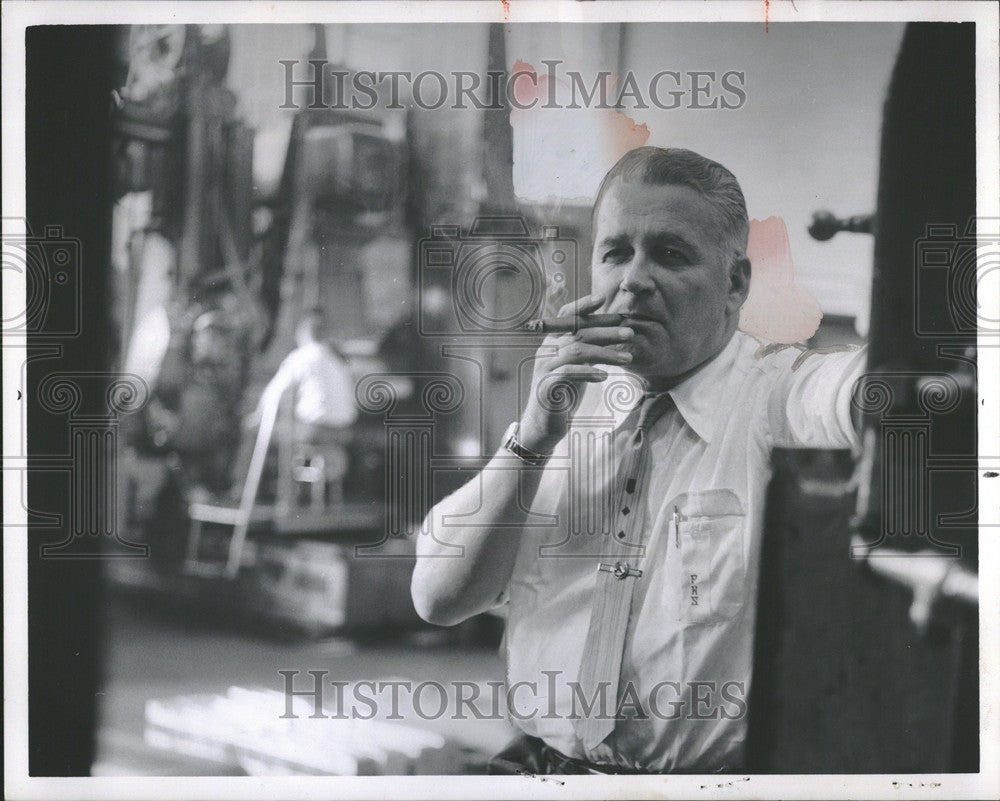 1961 Press Photo Peter (Will) Salmen - Historic Images