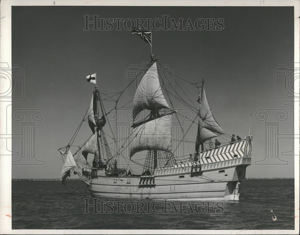 1975 Press Photo Jamestown settlement - Historic Images