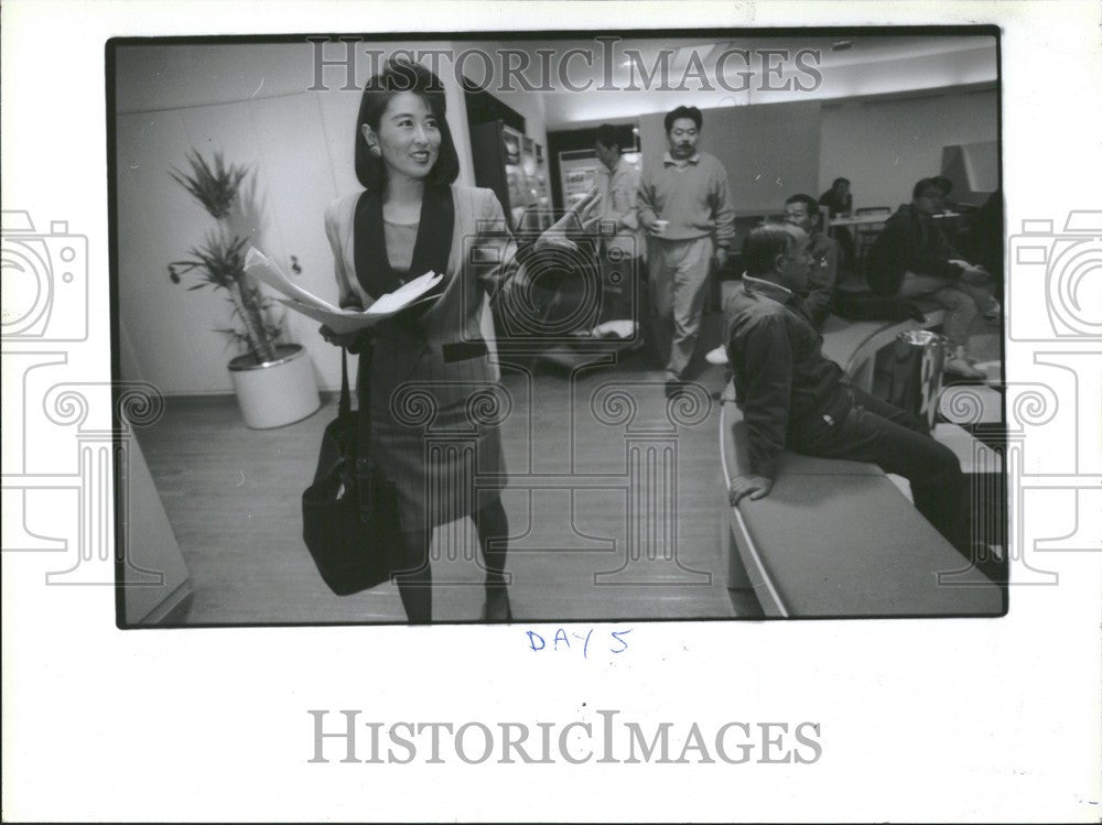 1991 Press Photo Misuzu Tamaru - Historic Images