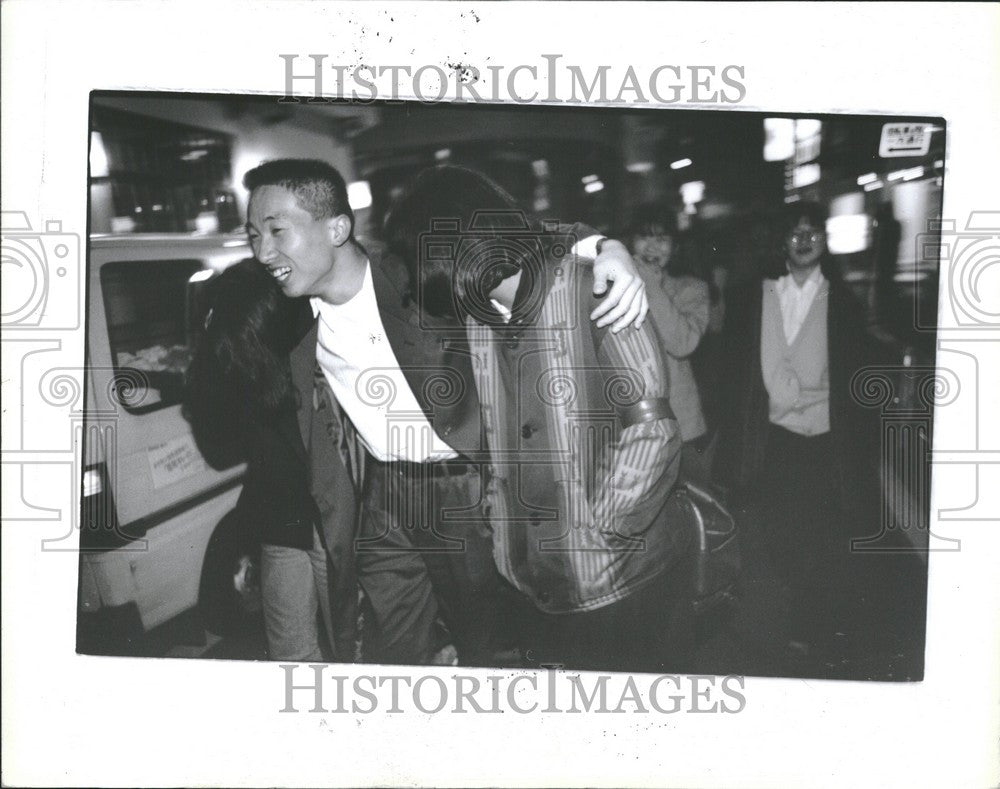 1991 Press Photo Shibuya Young People - Historic Images