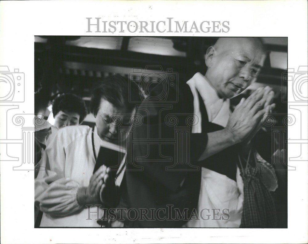 1991 Press Photo Sensoji Temple tokyo - Historic Images