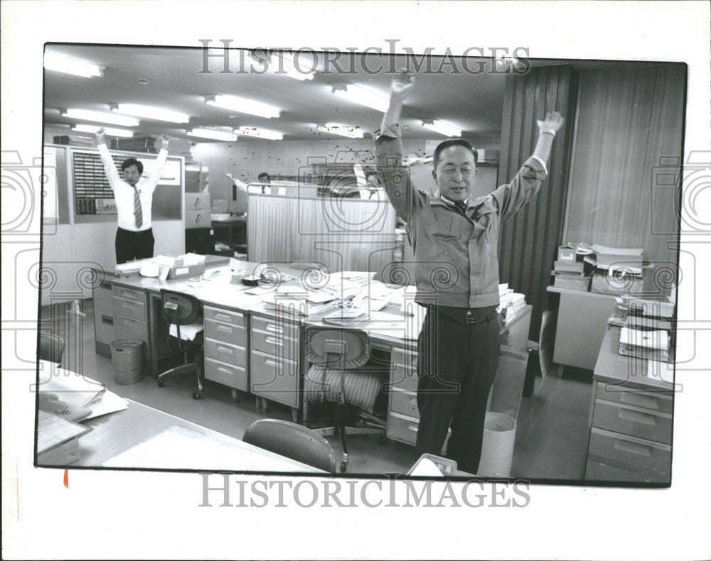 1991 Press Photo Masanori Nohara - Historic Images