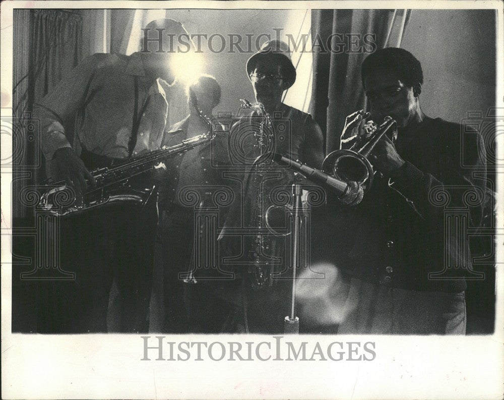 1977 Press Photo Detroit Jamming - Historic Images