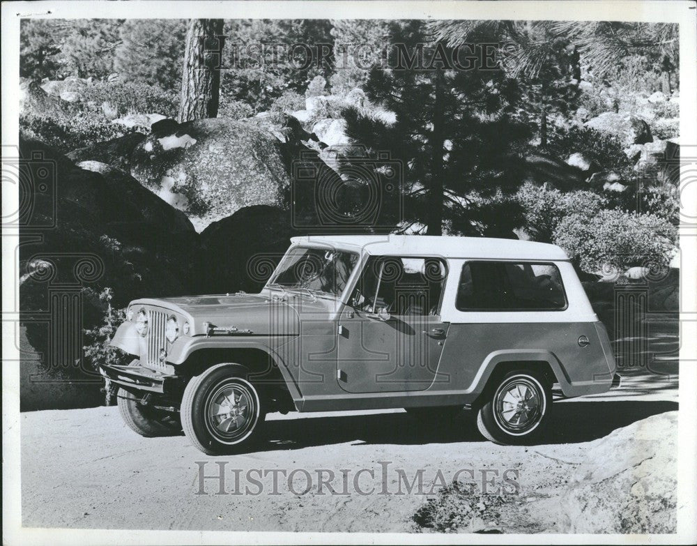 1967 Press Photo Jeepster Commando station wagon - Historic Images