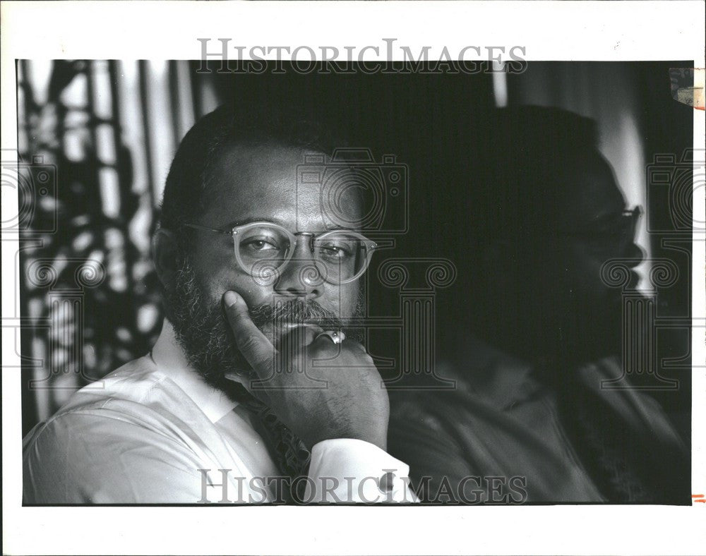 1993 Press Photo Jeffrey Palmer  Printing Company Build - Historic Images