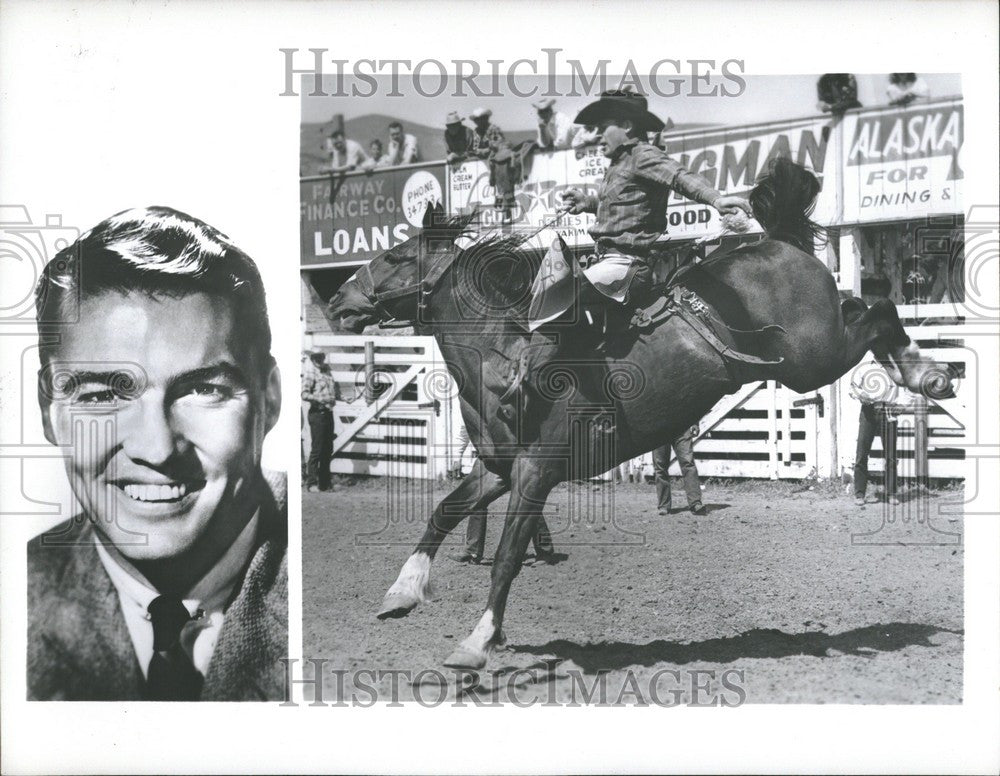 1960 Press Photo Sunday Sports, Bud Palmer as host - Historic Images
