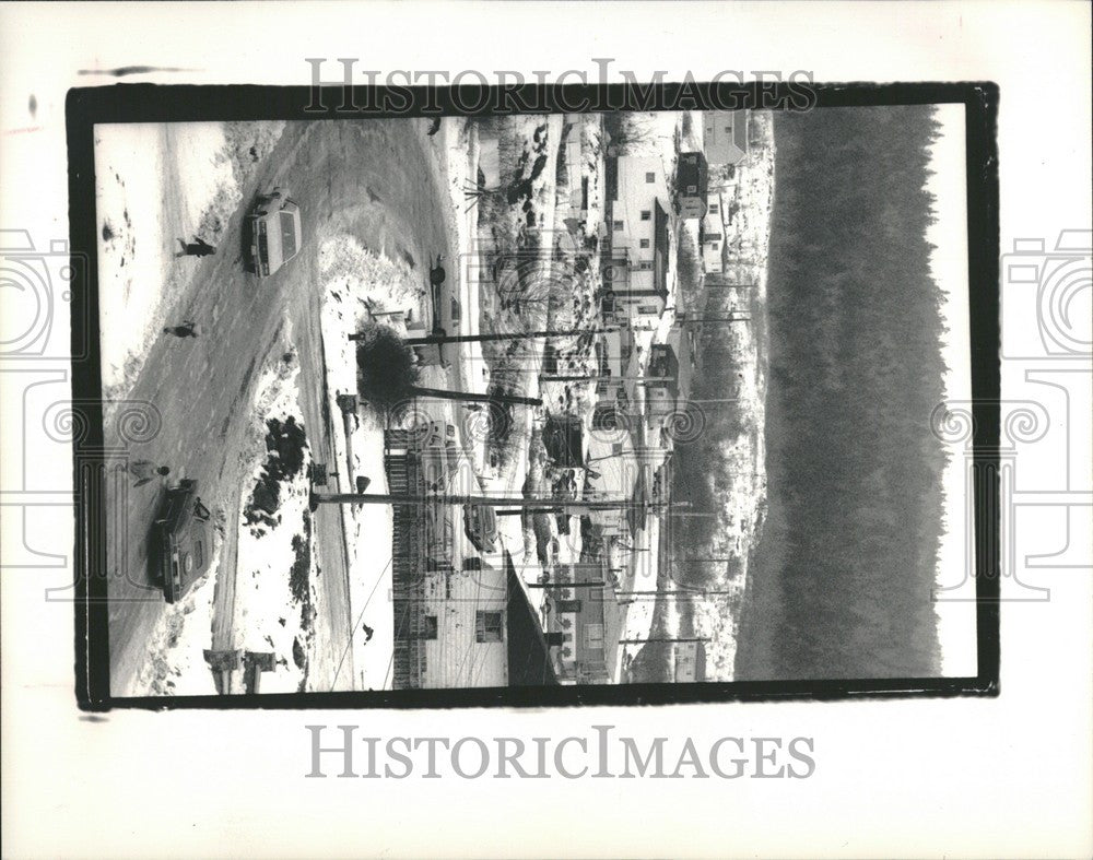 1989 Press Photo North Preston Nova Scotia Black Town - Historic Images