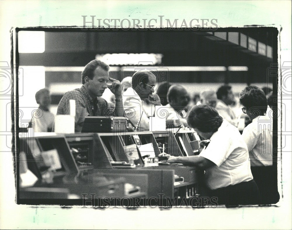 1987 Press Photo Northwest airlines - Historic Images