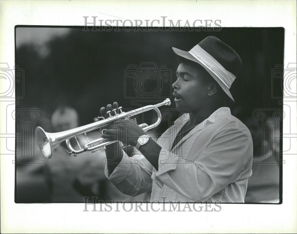 1985 Press Photo William Elijah - Historic Images