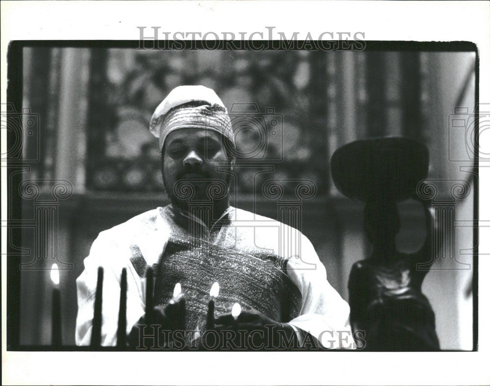 1992 Press Photo Wayne County Bernard Parker Detroit - Historic Images