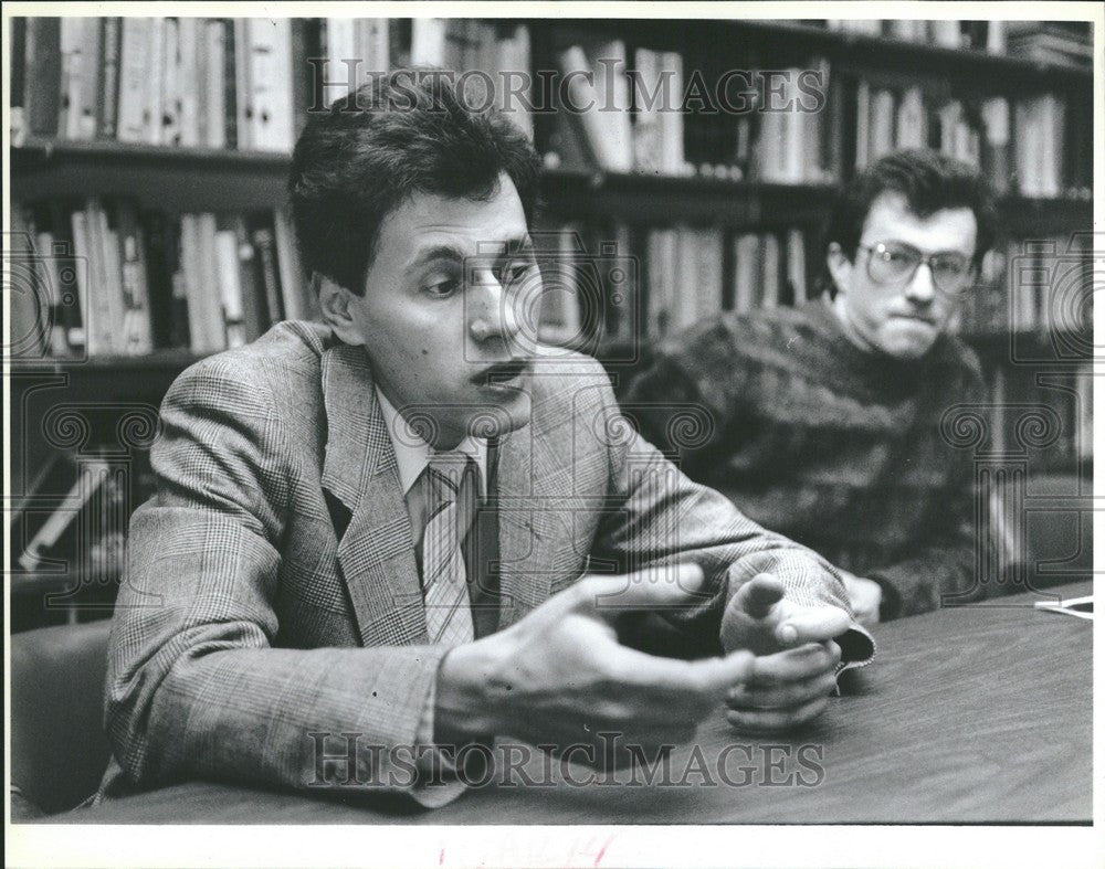 1991 Press Photo Igor Tarasov Andrey Sirskiy Wayne - Historic Images