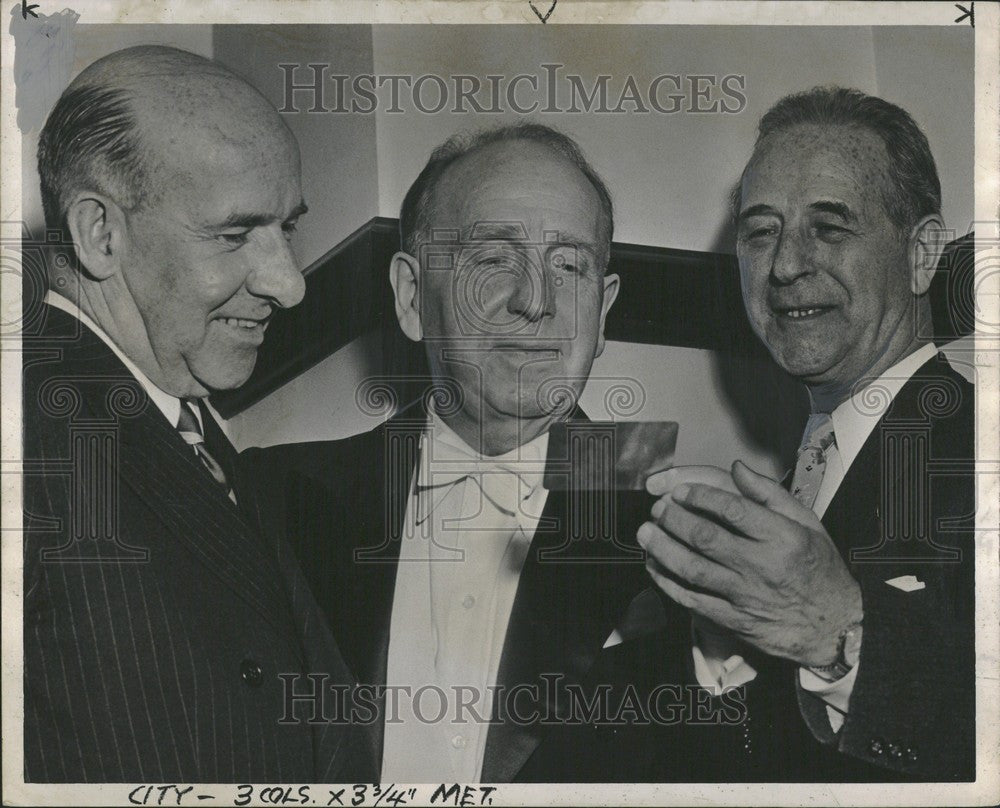 1954 Press Photo Occasion Elegance Maestro Paul Paray - Historic Images