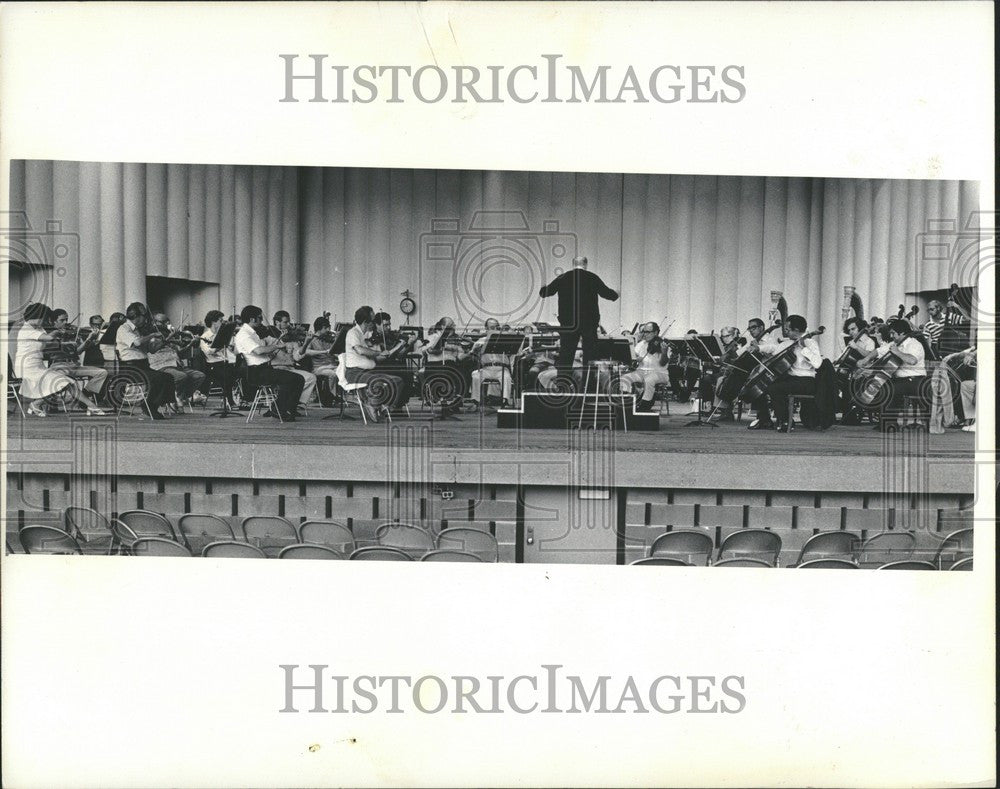 1975 Press Photo paul paray conductor french - Historic Images