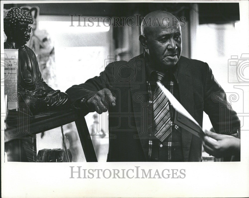 1972 Press Photo LeMar McQueen - Historic Images