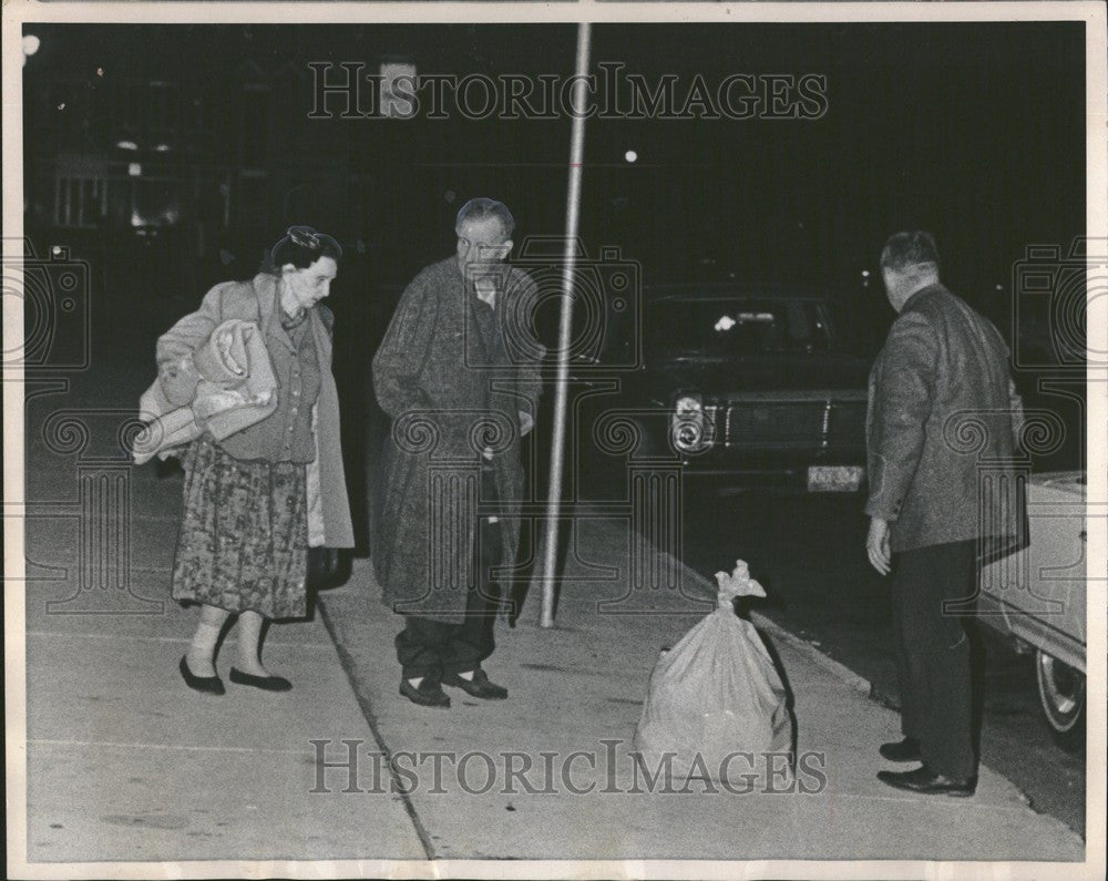 1970 Press Photo elderly couple - Historic Images