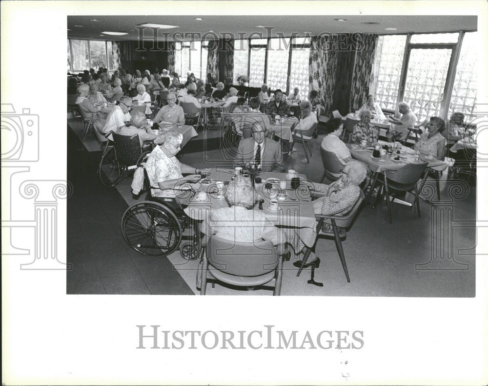 1985 Press Photo ARNOLD NURSING HOME - Historic Images