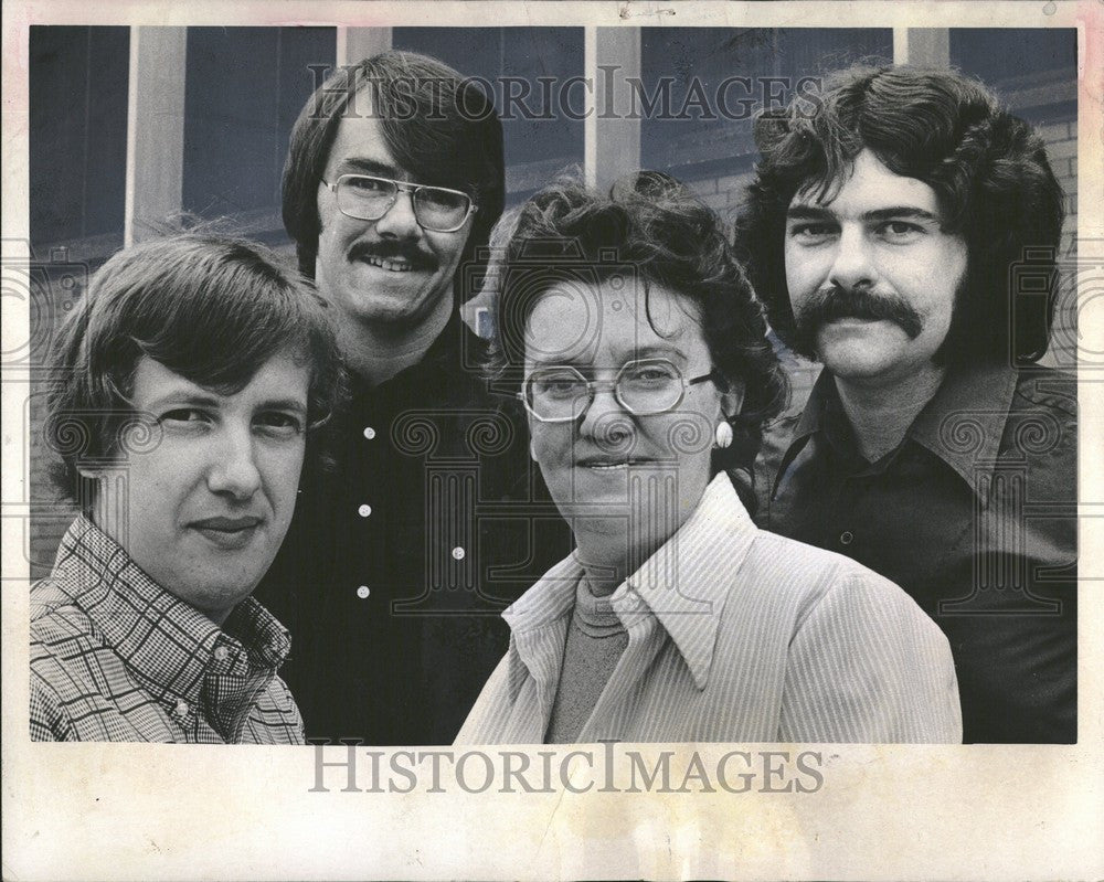 1974 Press Photo Marvin Mielke James Irene Amormino - Historic Images