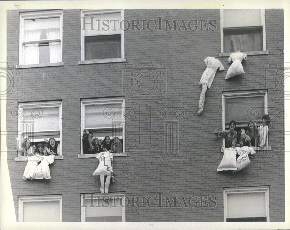 1979 Press Photo New graduates Grace Hospital School Nu - Historic Images