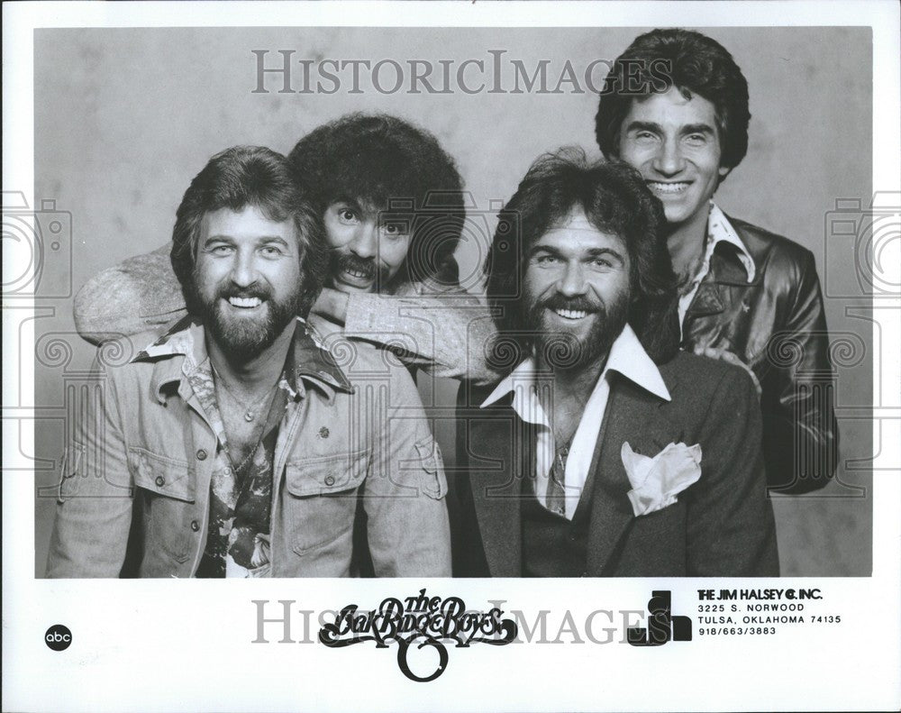 1981 Press Photo The Oak Ridge Boys Country Gospel - Historic Images