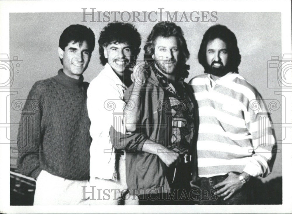 1990 Press Photo Oakridge Boys Country Music Band - Historic Images