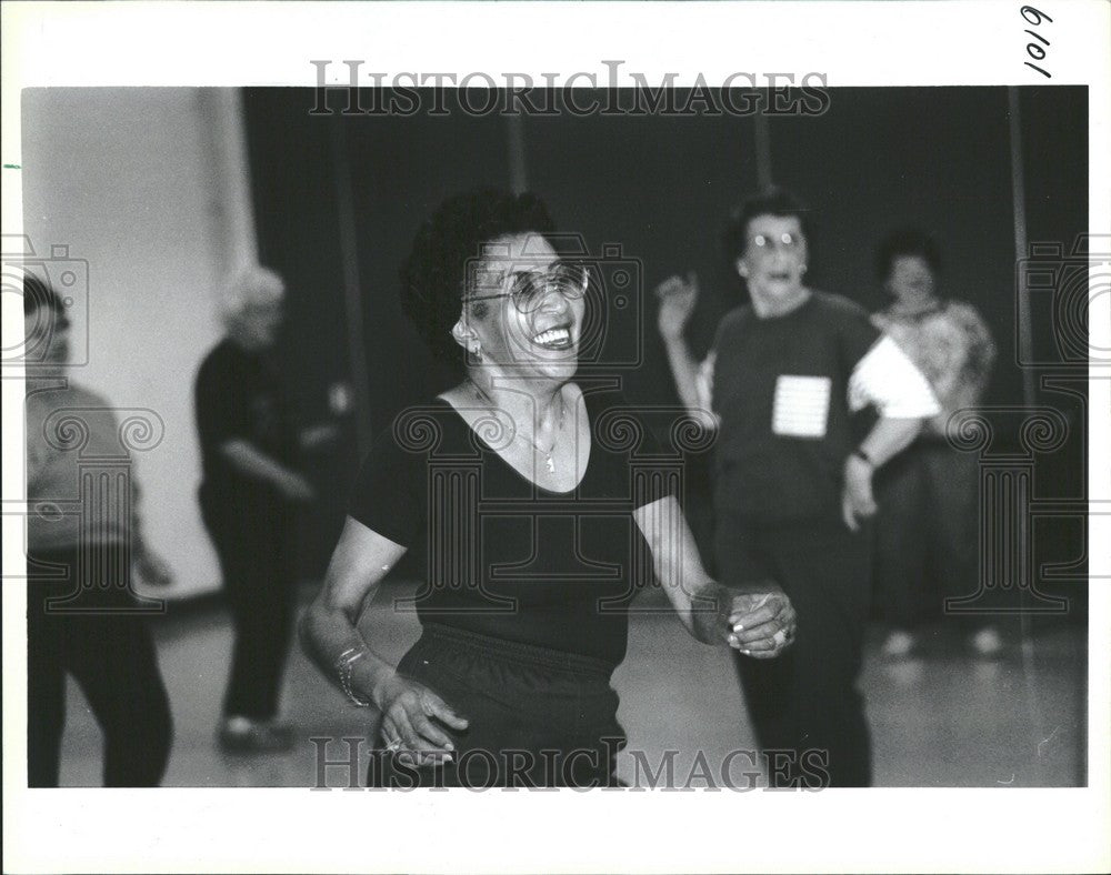 Anna Hills Oak Park aerobic recreation 1997 Vintage Press Photo Print ...