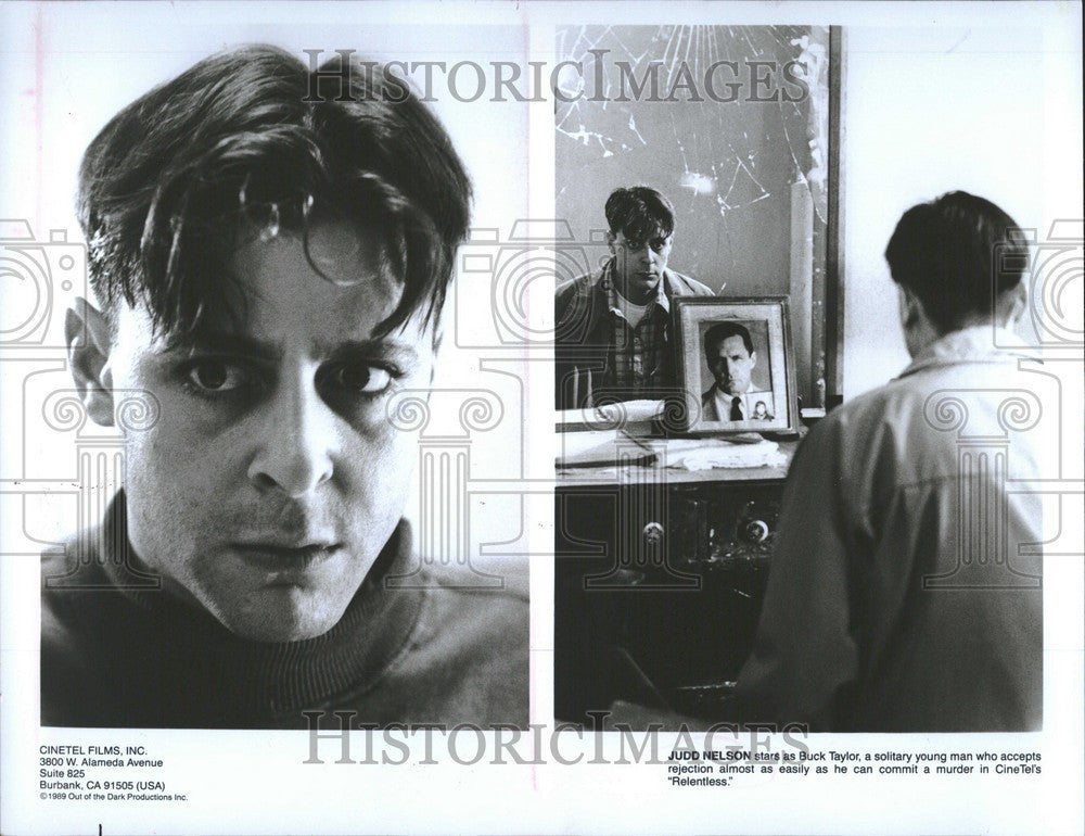 1989 Press Photo Judd Nelson Actor - Historic Images