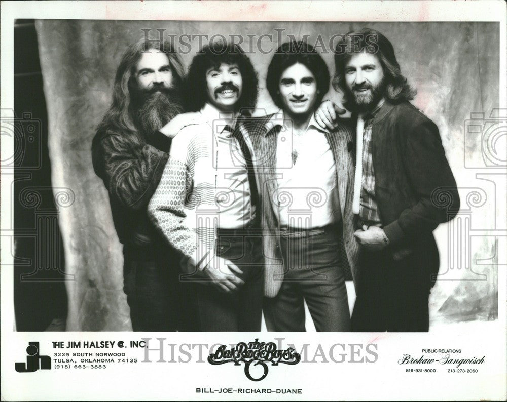 1984 Press Photo The Oak Ridge Boys  gospel group - Historic Images
