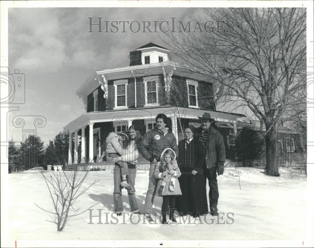 1982 Press Photo Octagonal House - Historic Images