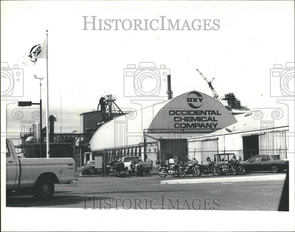 1981 Press Photo Occidental Chemical Corporation - Historic Images