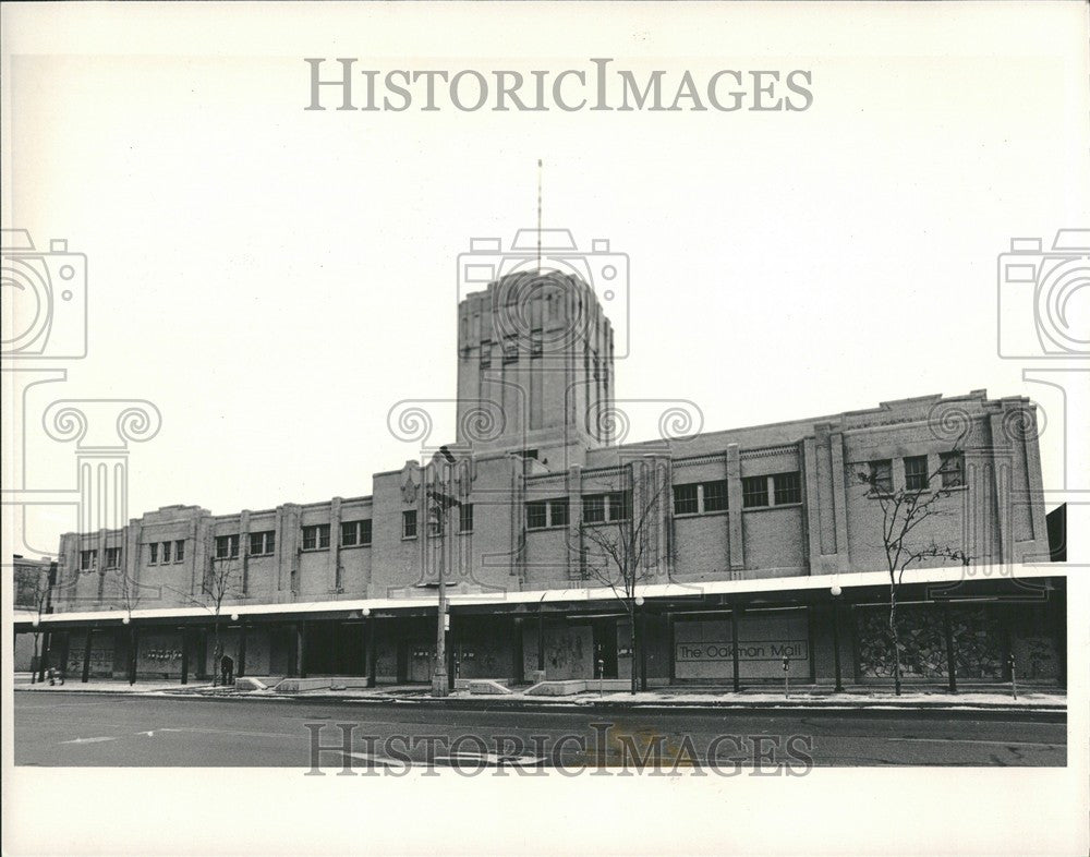 1983 Press Photo Oakman Mall Sears Building - Historic Images