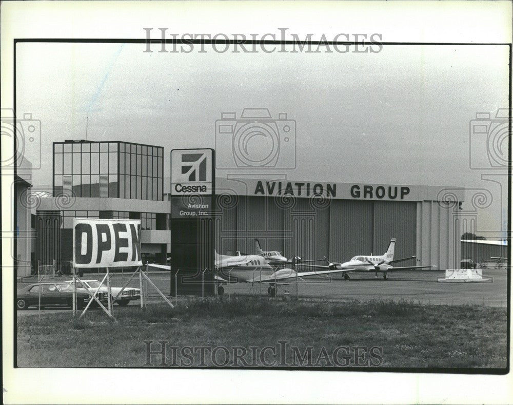 1985 Press Photo Oakland-Pontiac Airport - Historic Images