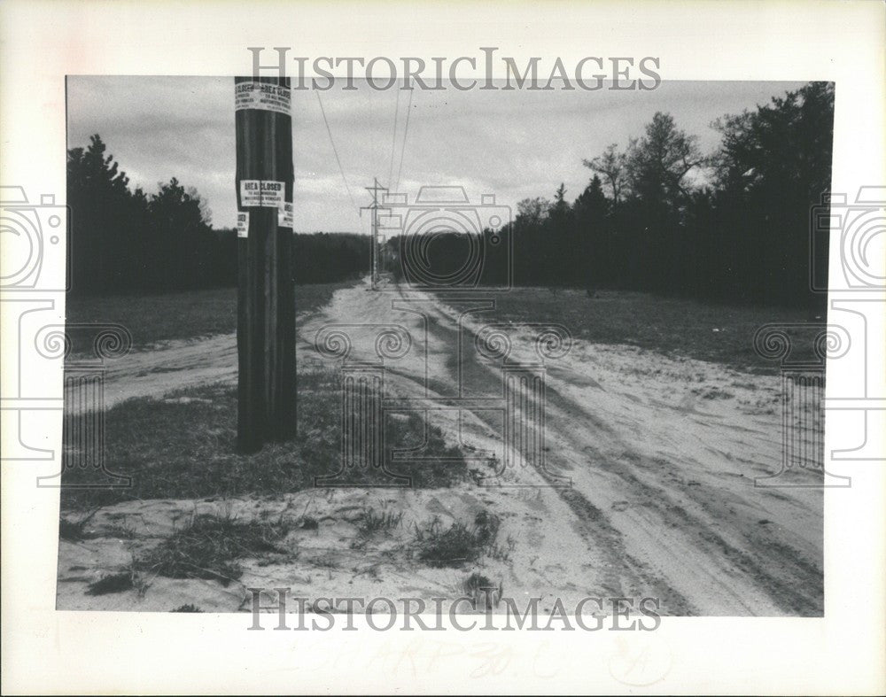 1990 Press Photo ORV Regulation Land Oscoda Vehicles - Historic Images