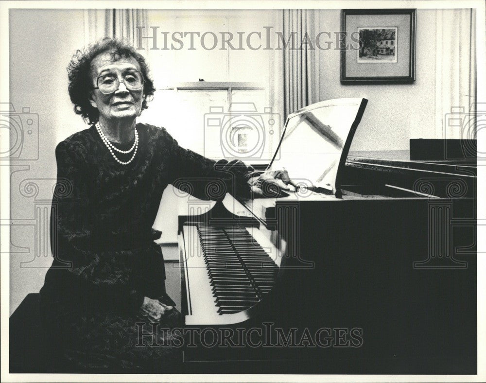 1988 Press Photo Hixie Sanford - Historic Images