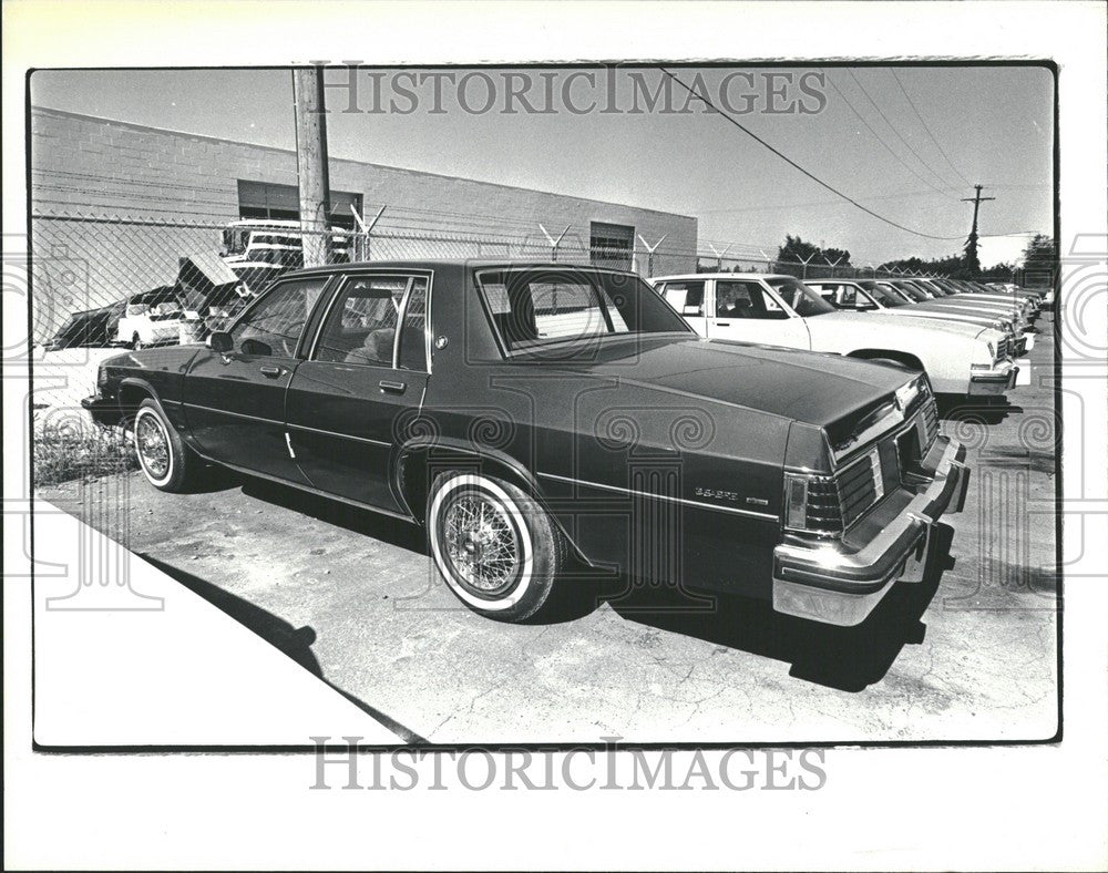 1981 Press Photo BUICK AUTOMOBILE, GENERAL MOTORS, CARS - Historic Images