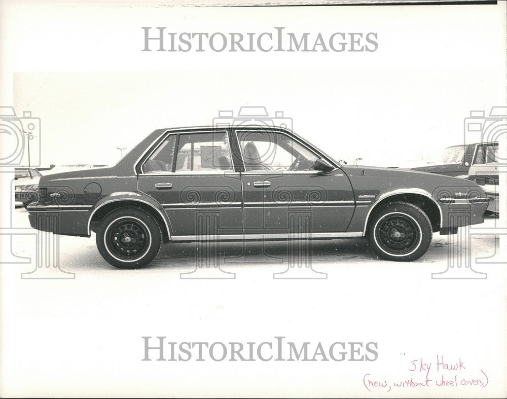 1984 Press Photo Buick Skyhawk Car Automobile - Historic Images