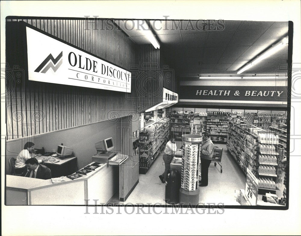 1988 Press Photo Olde Discount Corporation - Historic Images