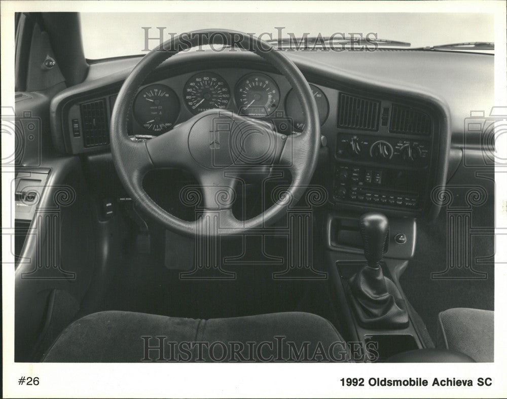 1991 Press Photo Oldsmobile Achieva - Historic Images