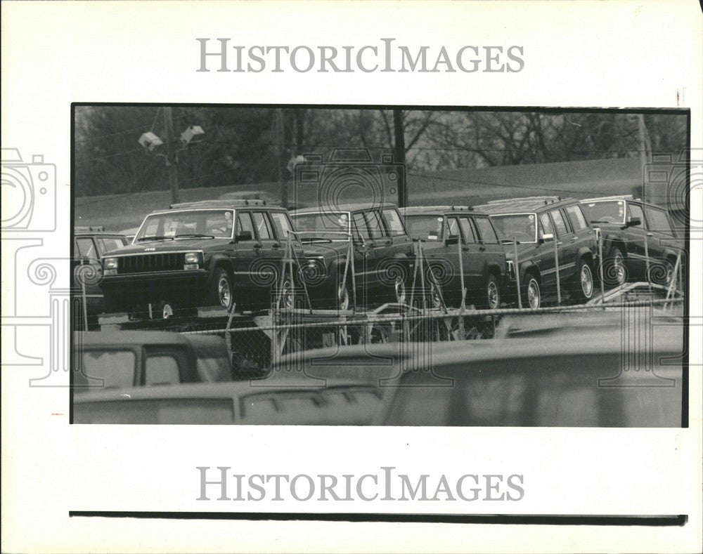 1987 Press Photo The Chrysler AMC deal - Historic Images