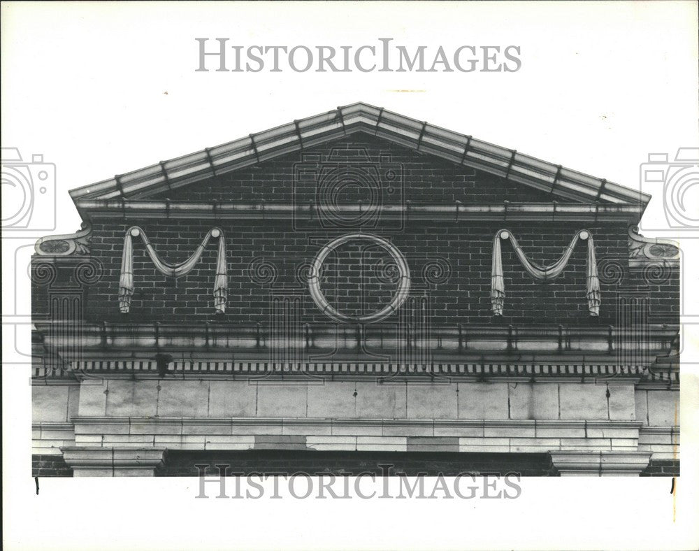 1981 Press Photo Jefferson Avenue Detroit Scenic Road - Historic Images