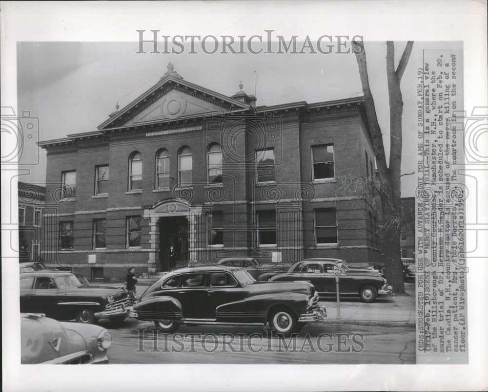 1950 Press Photo Hermann Sander, euthanasia - Historic Images