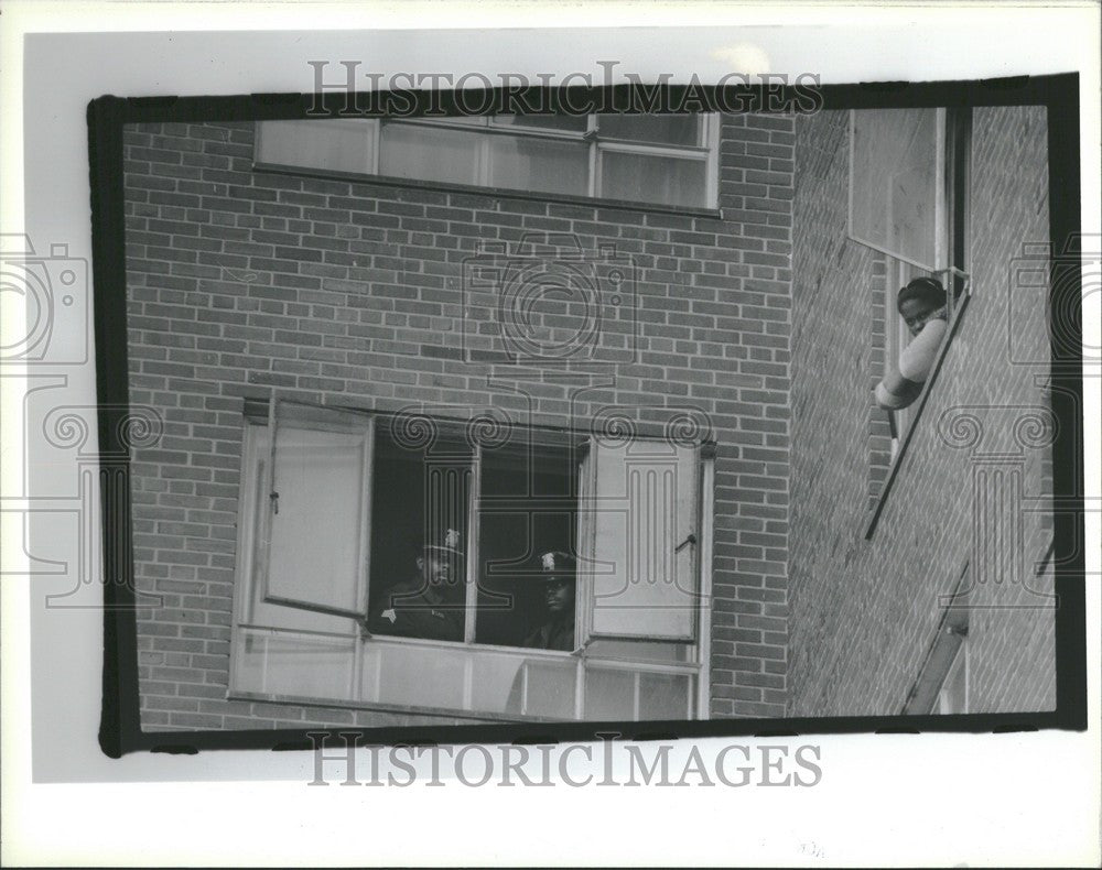 1991 Press Photo Jeffries Project police confusion - Historic Images