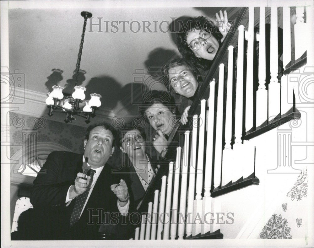 1990 Press Photo Sosnick circuit judge 48th DC Judge - Historic Images