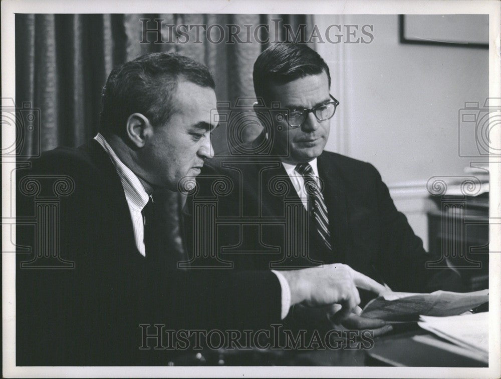 1964 Press Photo THEODORE SORENSEN PRESIDENTIAL ADVISOR - Historic Images